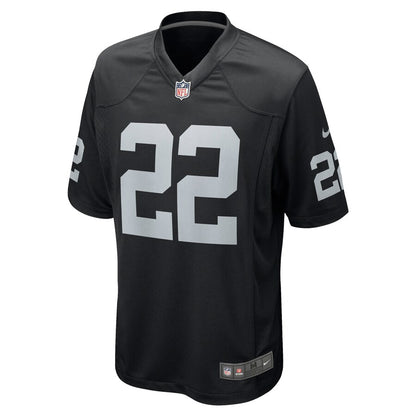 Las Vegas Raiders Keisean Nixon Game Black Football Jersey product image