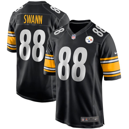 Pittsburgh Steelers Lynn Swann Game Black Football Jersey product image