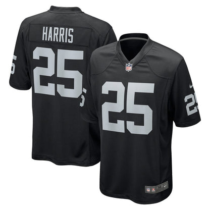 Las Vegas Raiders Erik Harris Game Black Football Jersey product image