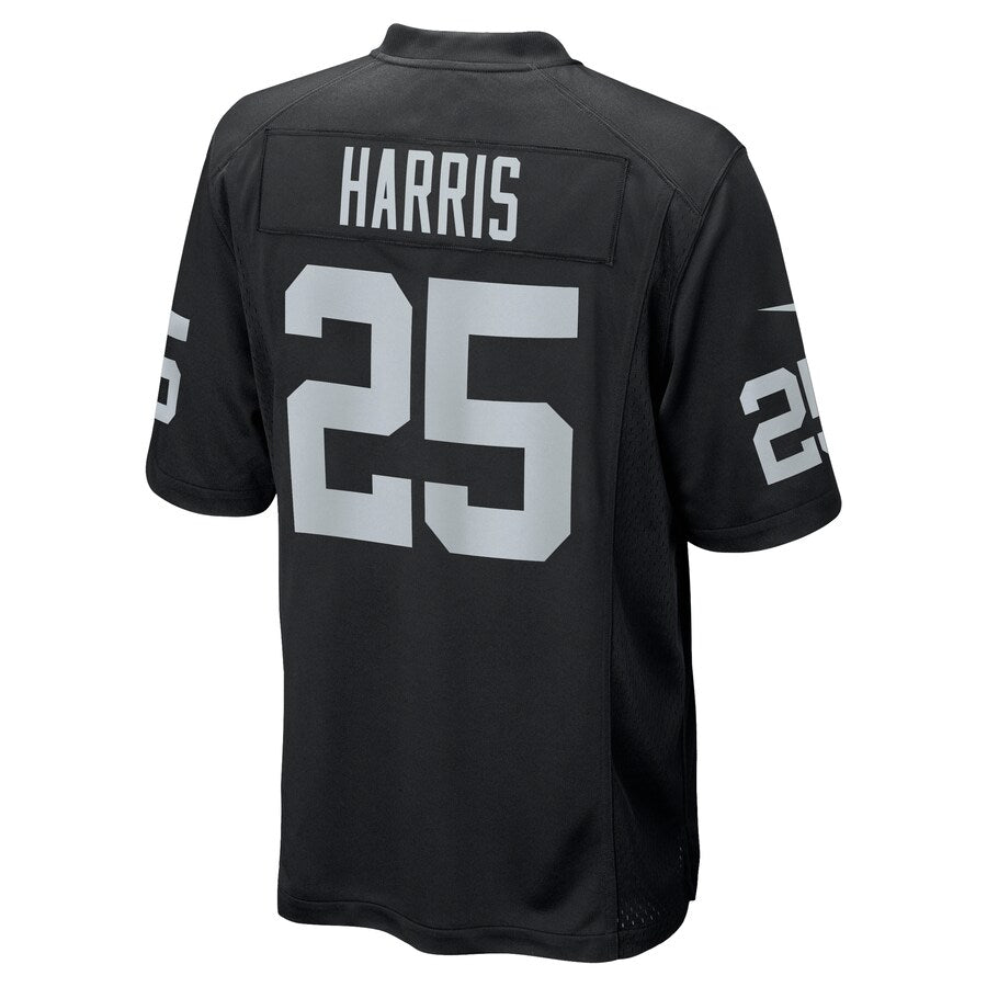Las Vegas Raiders Erik Harris Game Black Football Jersey product image