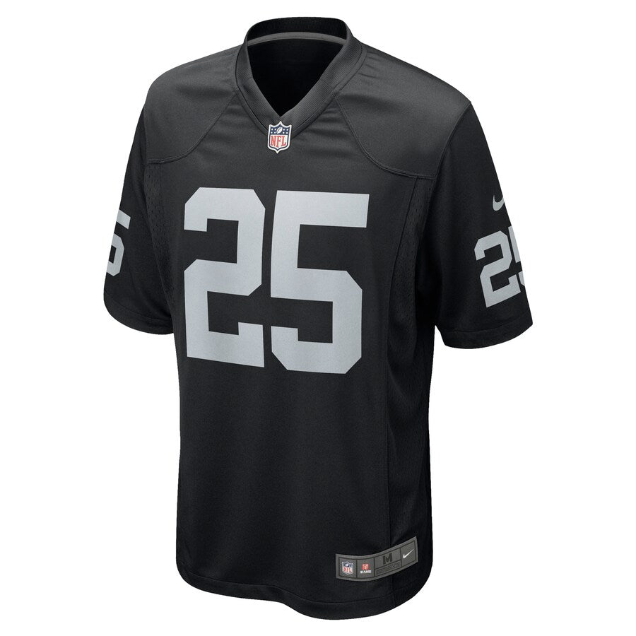 Las Vegas Raiders Erik Harris Game Black Football Jersey product image