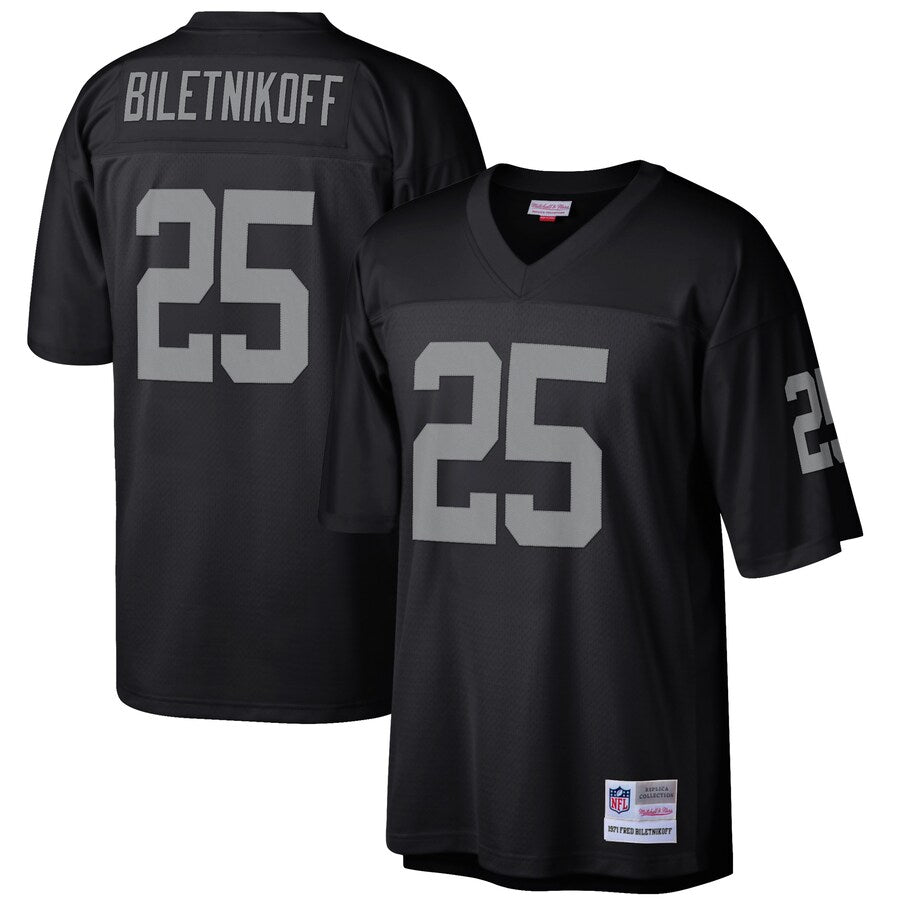 Las Vegas Raiders Fred Biletnikoff Legacy Black Football Jersey product image