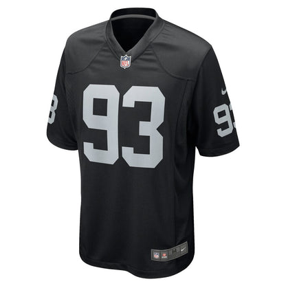 Las Vegas Raiders Daniel Ross Game Black Football Jersey product image