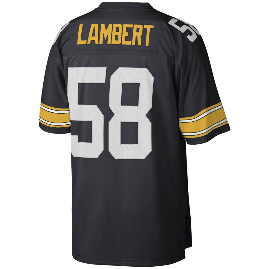 Pittsburgh Steelers Jack Lambert Legacy Black Football Jersey product image