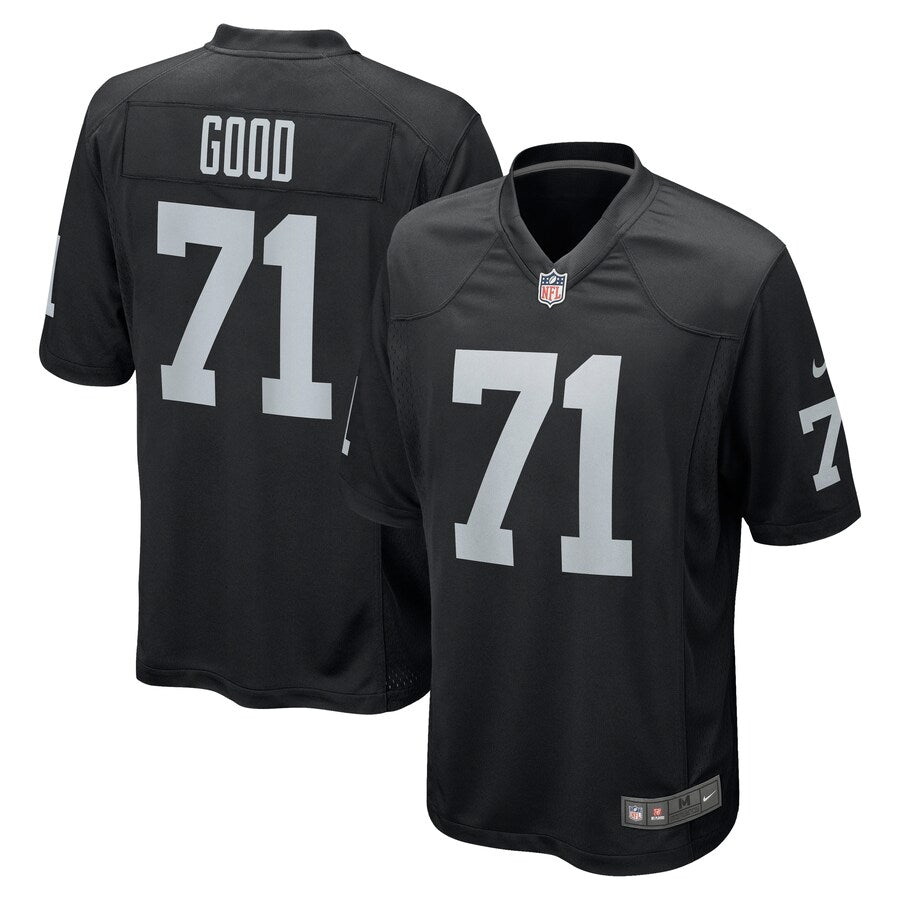 Las Vegas Raiders Denzelle Good Game Black Football Jersey product image