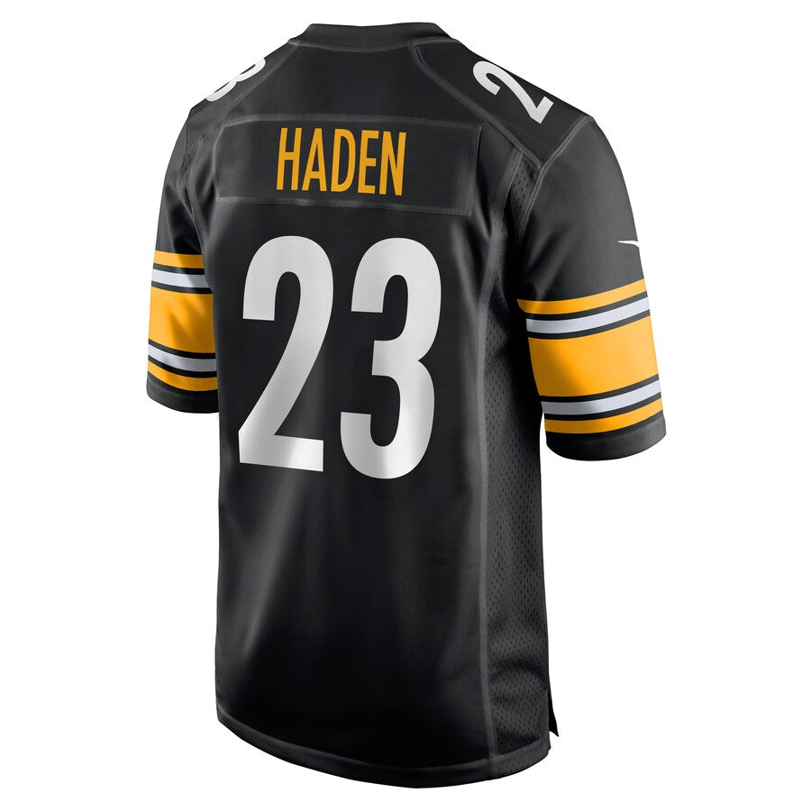 Pittsburgh Steelers Joe Haden Game Black Football Jersey product image