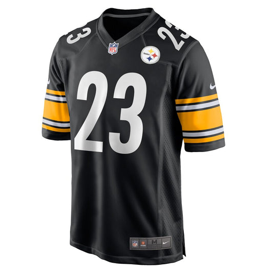 Pittsburgh Steelers Joe Haden Game Black Football Jersey product image