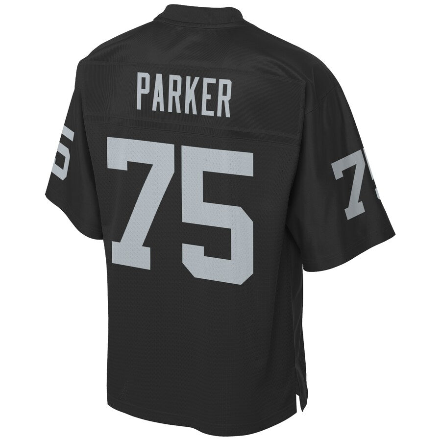 Las Vegas Raiders Brandon Parker Pro Line Big & Tall Black Football Jersey product image