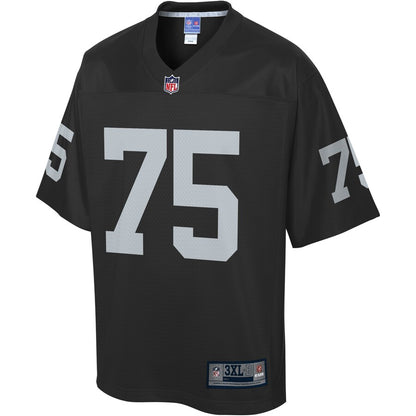 Las Vegas Raiders Brandon Parker Pro Line Big & Tall Black Football Jersey product image