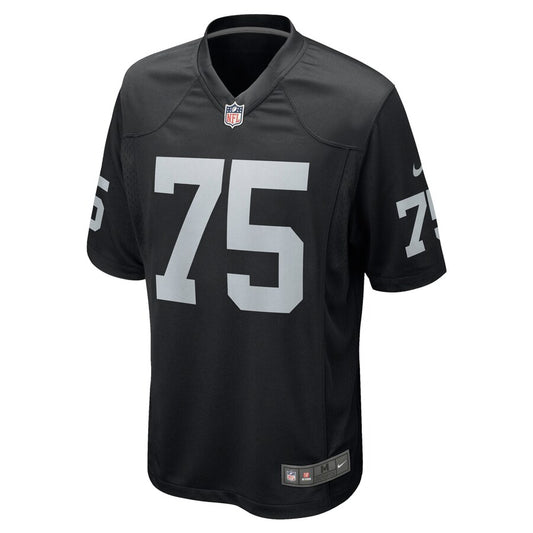 Las Vegas Raiders Brandon Parker Game Black Football Jersey product image
