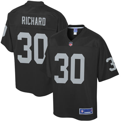 Las Vegas Raiders Jalen Richard Pro Line Black Football Jersey product image