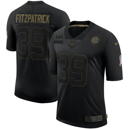 Pittsburgh Steelers Minkah Fitzpatrick Limited Salute To Service Black Football Jersey product image
