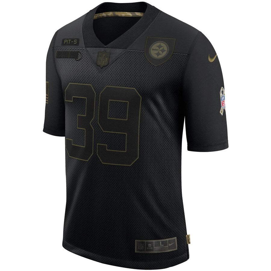 Pittsburgh Steelers Minkah Fitzpatrick Limited Salute To Service Black Football Jersey product image