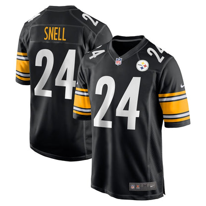 Pittsburgh Steelers Benny Snell Jr. Game Black Football Jersey product image