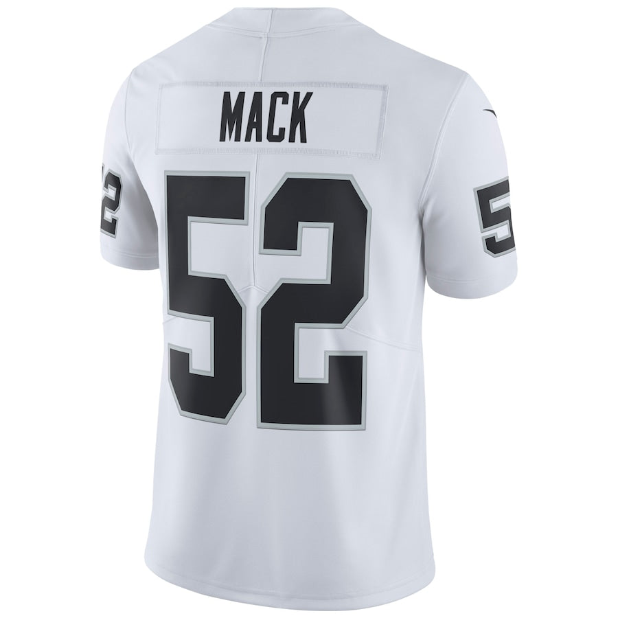 Las Vegas Raiders Khalil Mack Limited White Football Jersey product image