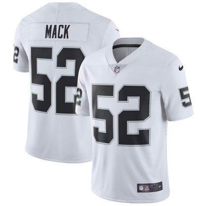 Las Vegas Raiders Khalil Mack Limited White Football Jersey product image