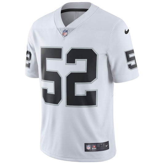 Las Vegas Raiders Khalil Mack Limited White Football Jersey product image