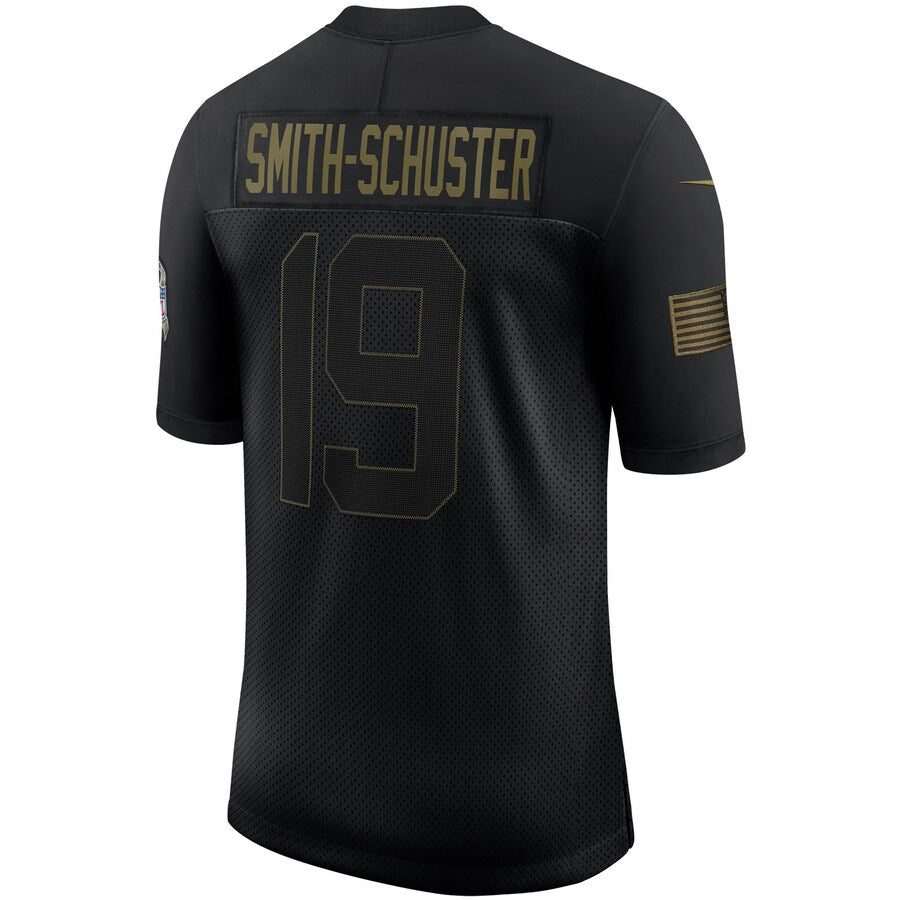 Pittsburgh Steelers Juju Smith-Schuster Limited Salute To Service Black Football Jersey product image