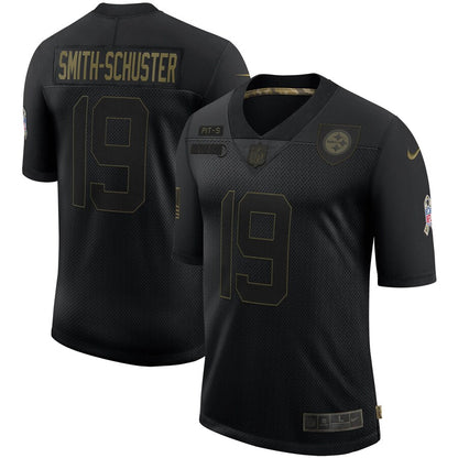 Pittsburgh Steelers Juju Smith-Schuster Limited Salute To Service Black Football Jersey product image