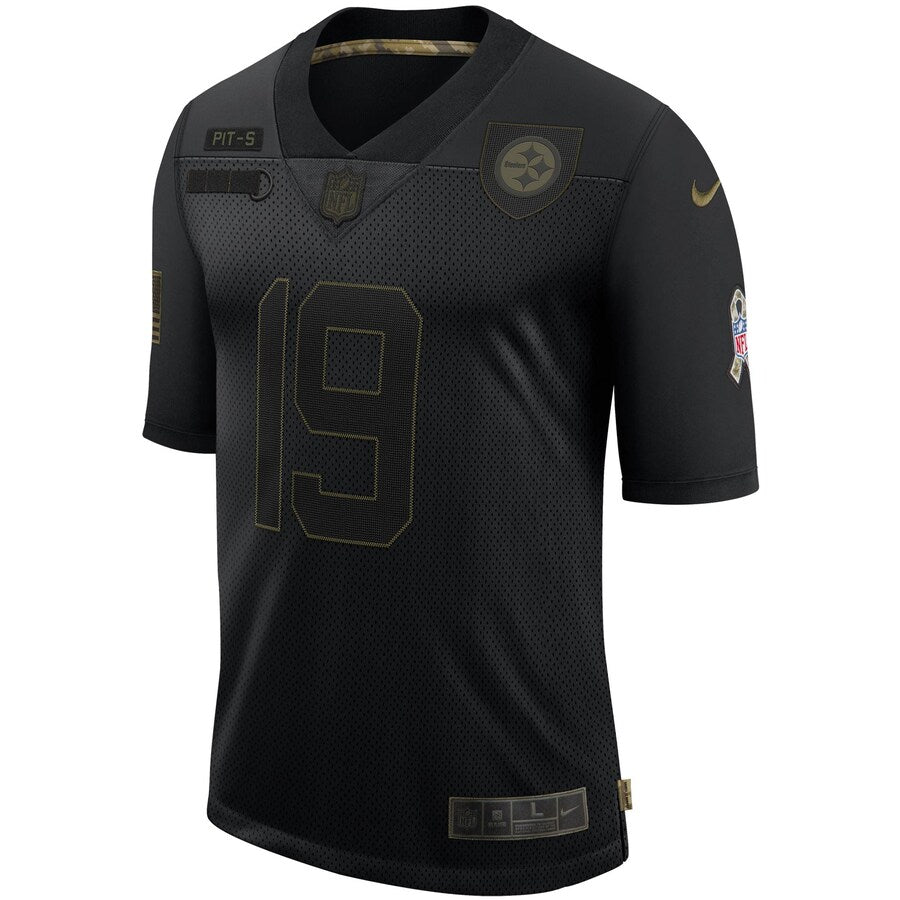 Pittsburgh Steelers Juju Smith-Schuster Limited Salute To Service Black Football Jersey product image