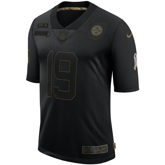 Pittsburgh Steelers Juju Smith-Schuster Limited Salute To Service Black Football Jersey product image