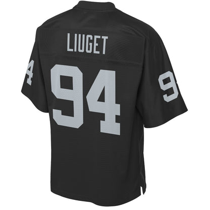 Las Vegas Raiders Corey Liuget Pro Line Big & Tall Black Football Jersey product image
