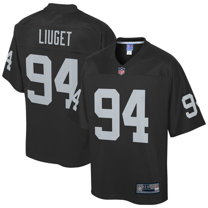Las Vegas Raiders Corey Liuget Pro Line Big & Tall Black Football Jersey product image