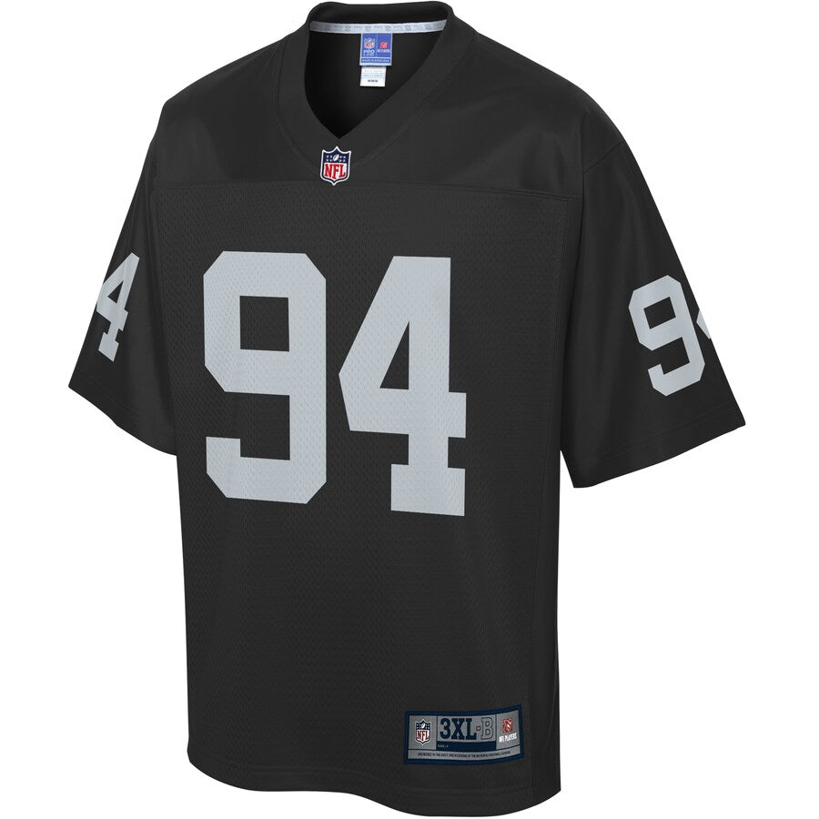 Las Vegas Raiders Corey Liuget Pro Line Big & Tall Black Football Jersey product image