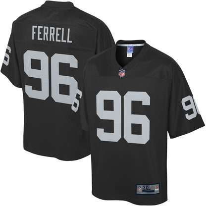 Las Vegas Raiders Clelin Ferrell Pro Line Big & Tall Black Football Jersey product image
