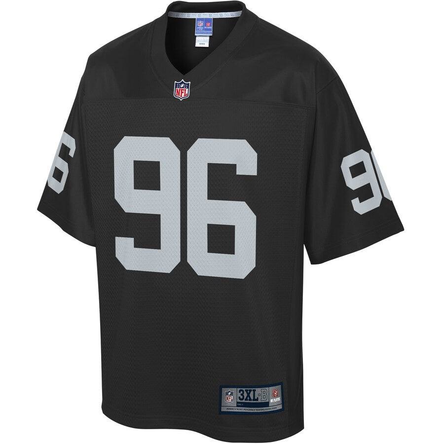 Las Vegas Raiders Clelin Ferrell Pro Line Big & Tall Black Football Jersey product image