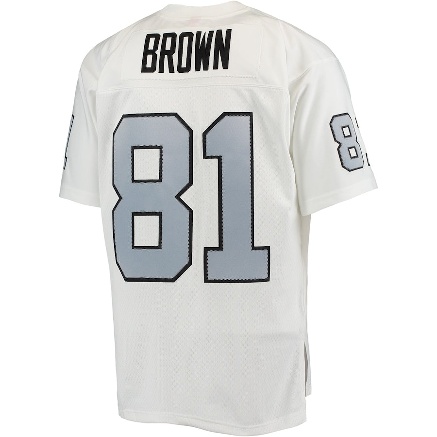 Las Vegas Raiders Tim Brown Legacy White Football Jersey product image