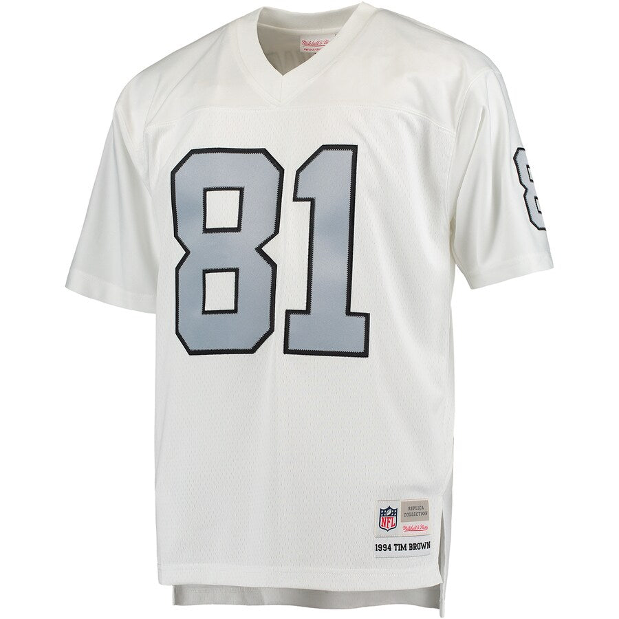 Las Vegas Raiders Tim Brown Legacy White Football Jersey product image