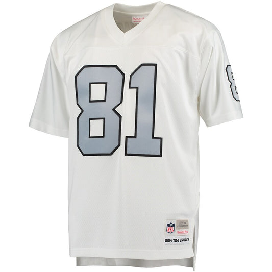 Las Vegas Raiders Tim Brown Legacy White Football Jersey product image