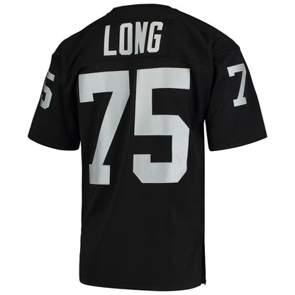Las Vegas Raiders Howie Long 1983 Throwback Black Football Jersey product image