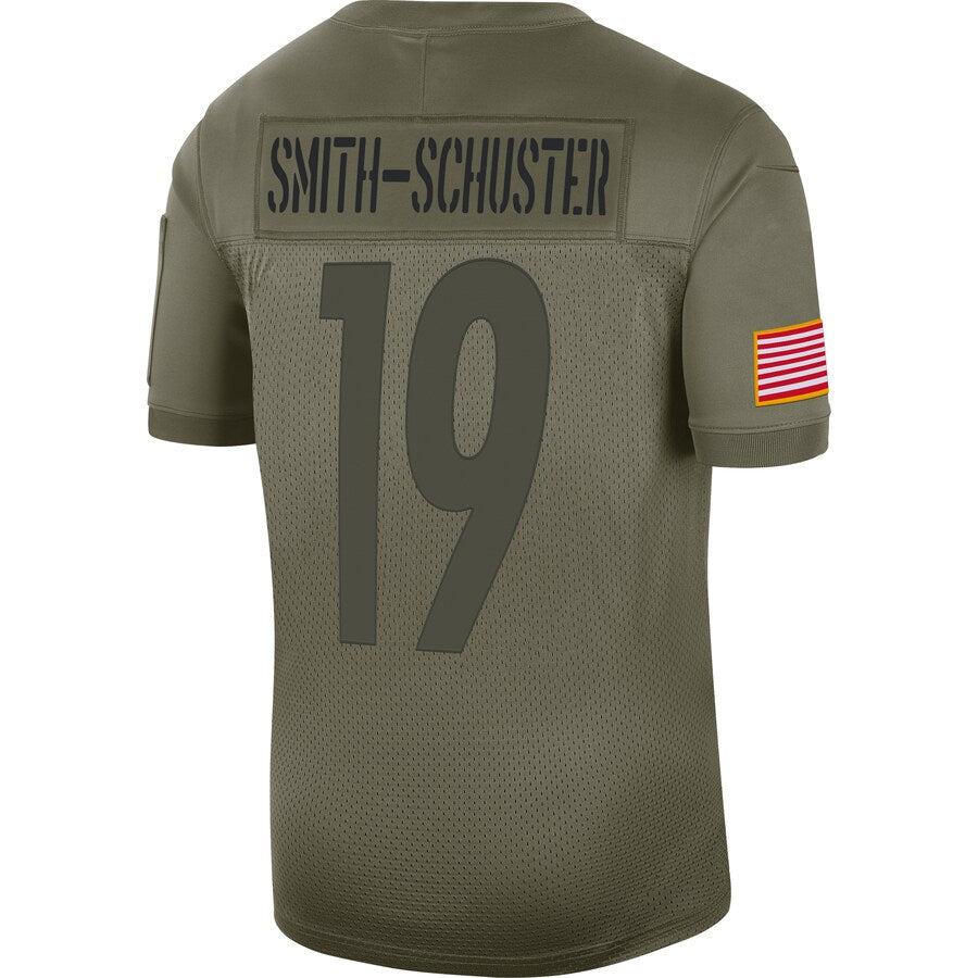 Pittsburgh Steelers Juju Smith-Schuster Limited Salute To Service Olive Football Jersey product image