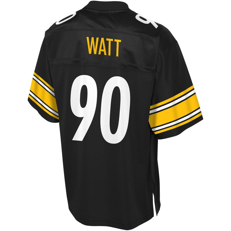 Pittsburgh Steelers T.j. Watt Pro Line Black Football Jersey product image