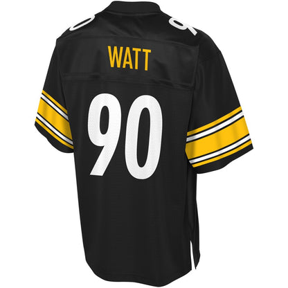 Pittsburgh Steelers T.j. Watt Pro Line Black Football Jersey product image