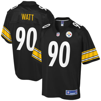 Pittsburgh Steelers T.j. Watt Pro Line Black Football Jersey product image