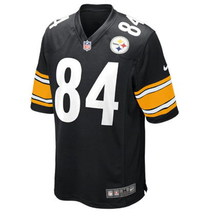 Pittsburgh Steelers Antonio Brown Game Black Football Jersey product image
