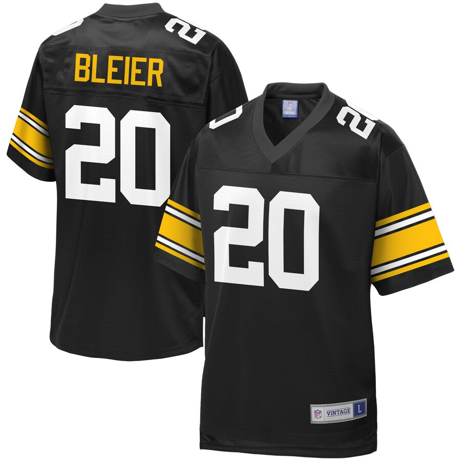 Pittsburgh Steelers Rocky Bleier Pro Line Black Football Jersey product image
