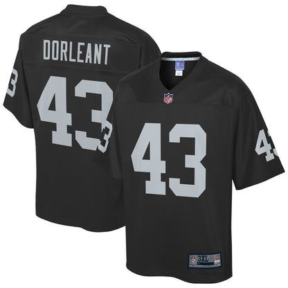 Las Vegas Raiders Makinton Dorleant Pro Line Big & Tall Black Football Jersey product image