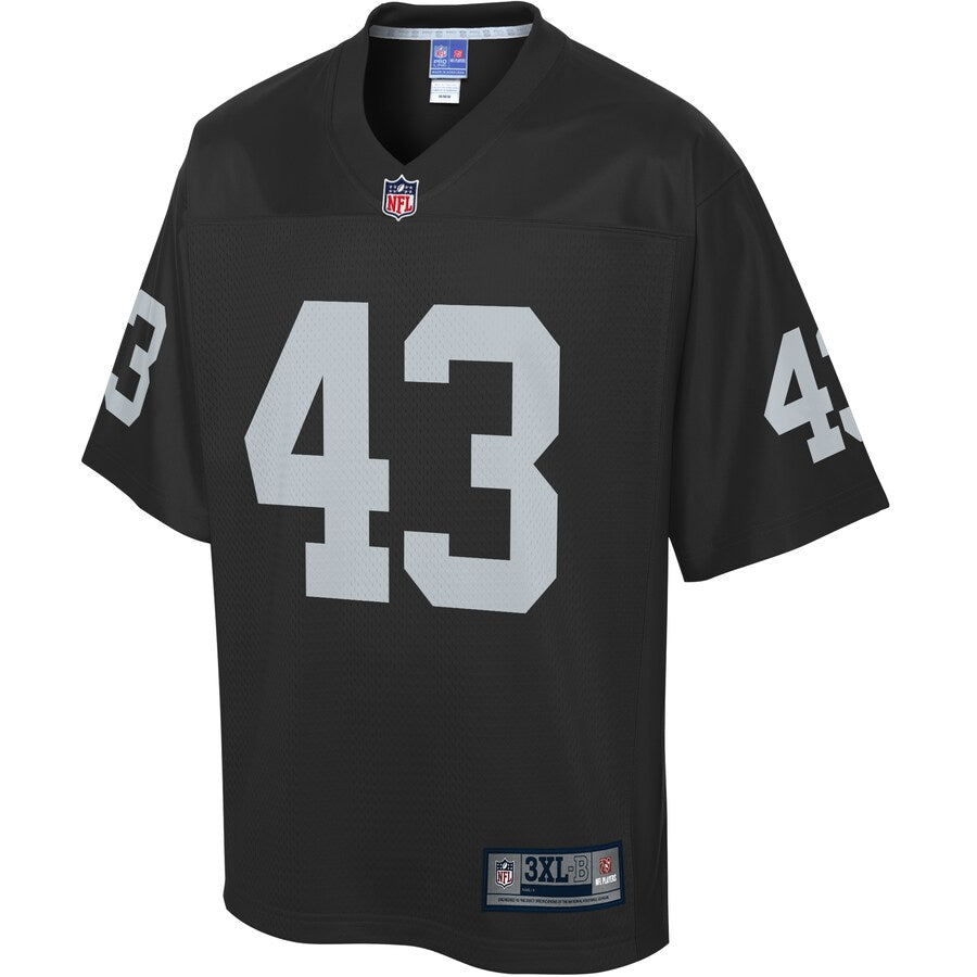 Las Vegas Raiders Makinton Dorleant Pro Line Big & Tall Black Football Jersey product image