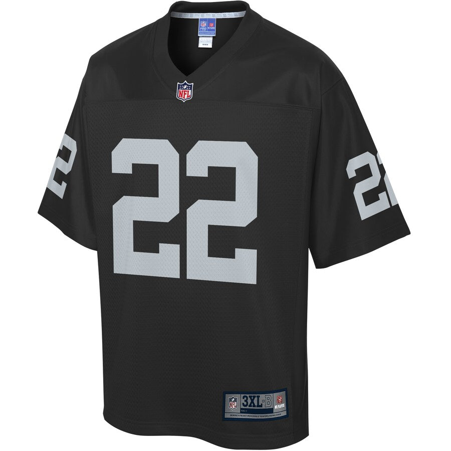 Las Vegas Raiders Keisean Nixon Pro Line Big & Tall Black Football Jersey product image