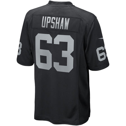 Las Vegas Raiders Gene Upshaw Game Black Football Jersey product image