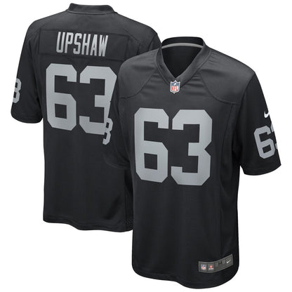 Las Vegas Raiders Gene Upshaw Game Black Football Jersey product image