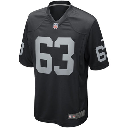 Las Vegas Raiders Gene Upshaw Game Black Football Jersey product image
