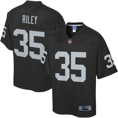 Las Vegas Raiders Curtis Riley Pro Line Big & Tall Black Football Jersey product image