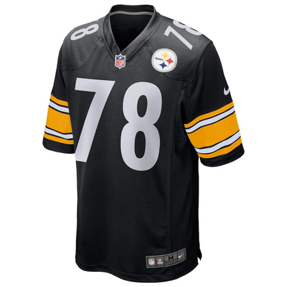 Pittsburgh Steelers Alejandro Villanueva Game Black Football Jersey product image