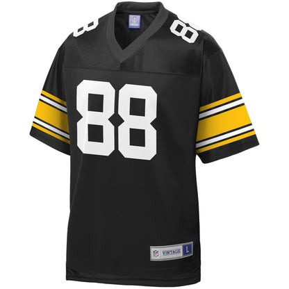 Pittsburgh Steelers Lynn Swann Pro Line Black Football Jersey product image