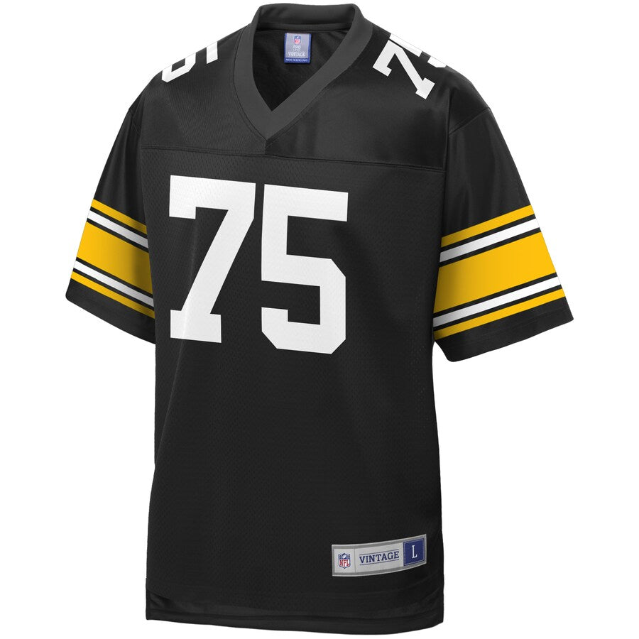 Pittsburgh Steelers Joe Greene Pro Line Black Football Jersey product image